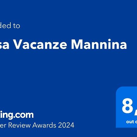 Casa Vacanze Mannina Кастеламаре дел Голфо Екстериор снимка